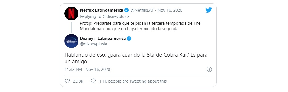 Llegó Disney Plus y Netflix le dio una divertida