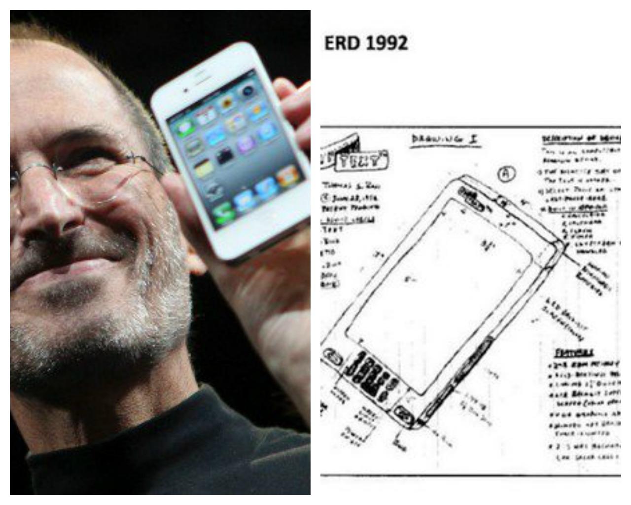 Dice ser el inventor del iPhone en 1992 y le exige a Apple